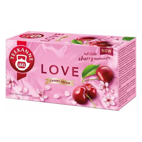 Teekanne Love Cherry Dream 20 kopert herbata ekspresowa owocowa