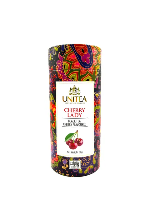 Unitea Tea Cherry Lady, Tuba, 80g herbata liściasta