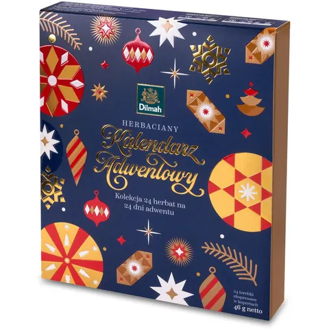 Dilmah Kalendarz Adwentowy Granatowy 46g