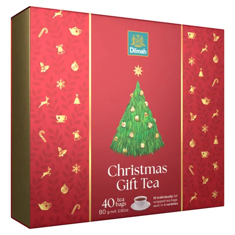 Dilmah Christmas Gift Tea 40 kopert - Zestaw Świąteczny