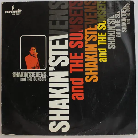 Shakin' Stevens And The Sunsets In The Beginning LP PLP0027 VG