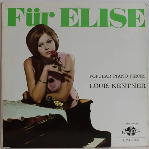 Louis Kentner Für Elise Popular Piano Pieces LP SLPX1307 Good