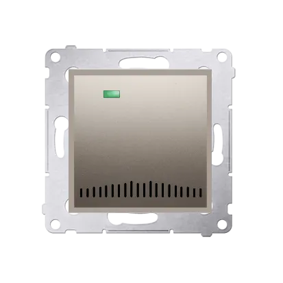 Zasilacz 12 V złoty mat, metalizowany D75870.01/44