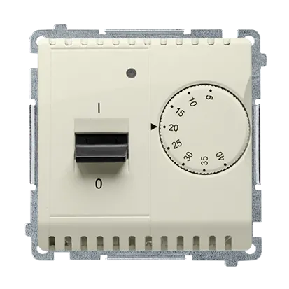 Regulator temperatury z czujnikiem zewnętrznym beżowy BMRT10Z.02/12