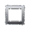 Adapter przejściówka na osprzęt standardu 45×45 mm inox, metalizowany BMA45/21