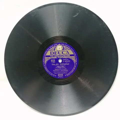 Geschwister Schmid Schwarzwald Rosen / Das alte Muehlenrad F43332 Decca