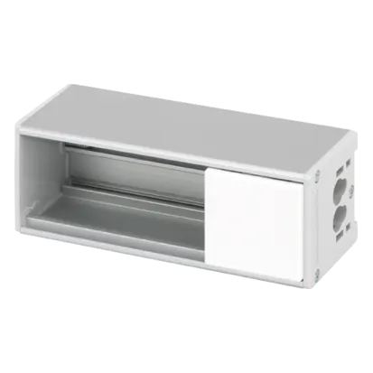 Podstawa OFIBLOK COMPACT 2×K45 czysta biel KFC102/9