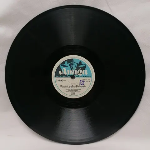 Rundfunk-Tanzorchester Leipzig Wunderschoen, w. / Diesmal muss es Liebe s. 50085 Amiga