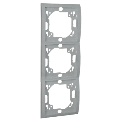 Ramka 3- krotna aluminiowy, metalizowany MR3P/26