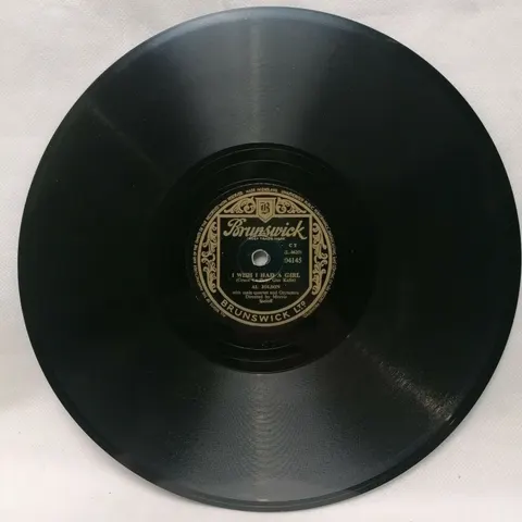 Al Jolson: When I Leave/I Wish I Had 4145 Brunswick
