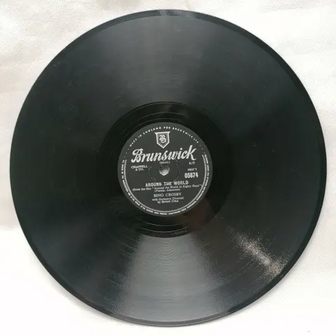 Bing Crosby, Victor Young and his orch. Around the World 5674 Brunswick