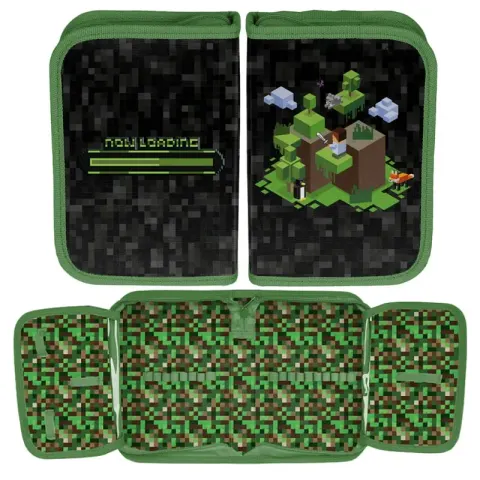 Paso Piórnik Jednokomorowy Bez Wyposażenia Minecraft Press Start Game