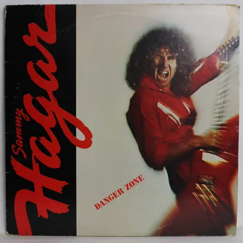 Sammy Hagar Danger Zone LP EST12069 Fair