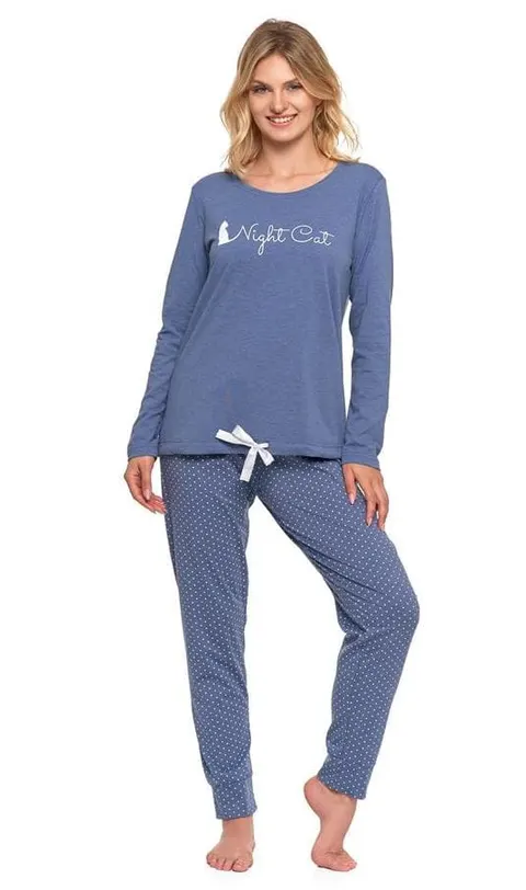 Piżama damska Moraj PDD5100-006 jeans Z