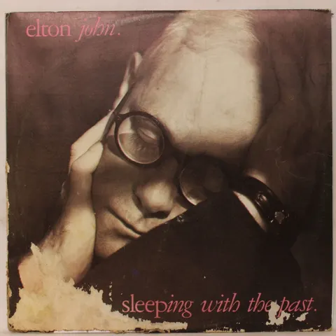 Elton John Sleeping With The Past LP BTA12670 VG