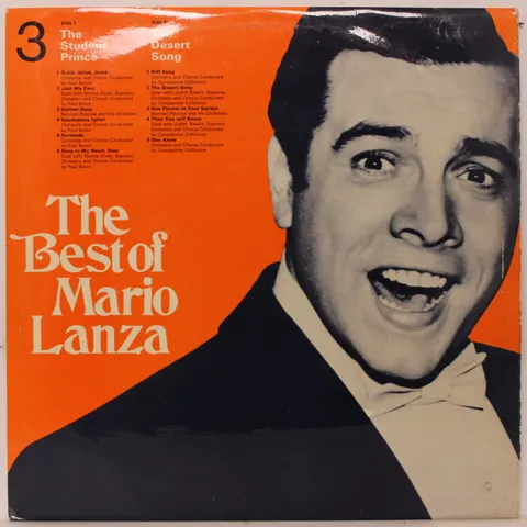 Mario Lanza The Best Of Mario Lanza GBMLS/3 VG