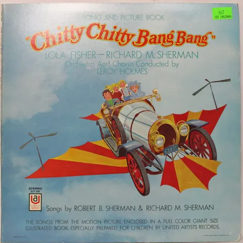 Lola Fisher Chitty Bang LP SLP108 VG