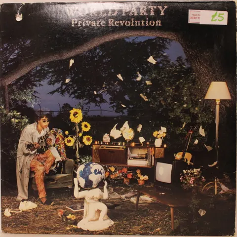World Party Private Revolution LP BFV41552 VG