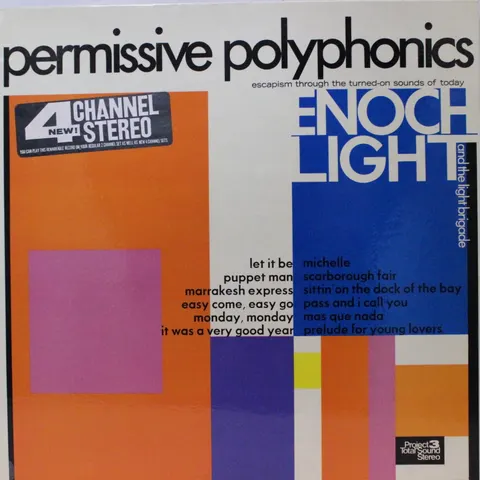Enoch Light & Brigade Permissive Polyphonics LP PR5048 EX