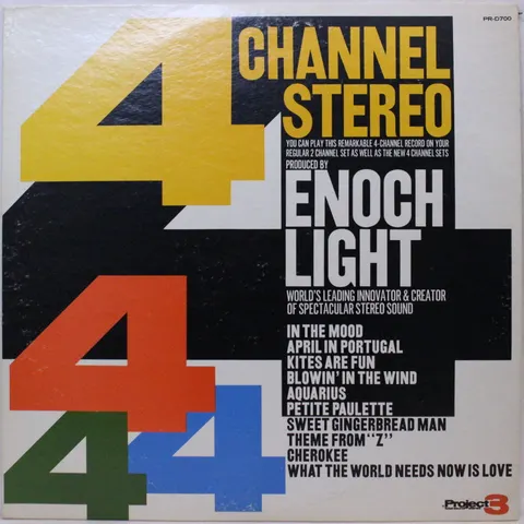 Enoch Light 4 Channel Stereo LP PRD700 EX