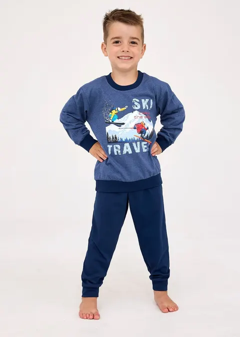 Piżama dziecięca Cornette 267/477/158 Ski