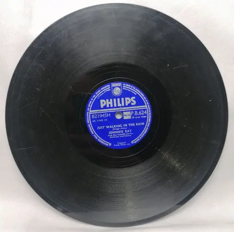 Johnnie Ray Just Walking In The Rain / In The Candlelight PB624c Philips