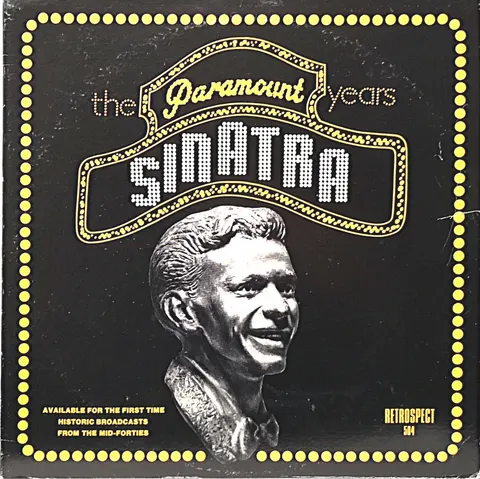 Frank Sinatra The Paramount Years LP RETRO504 VG