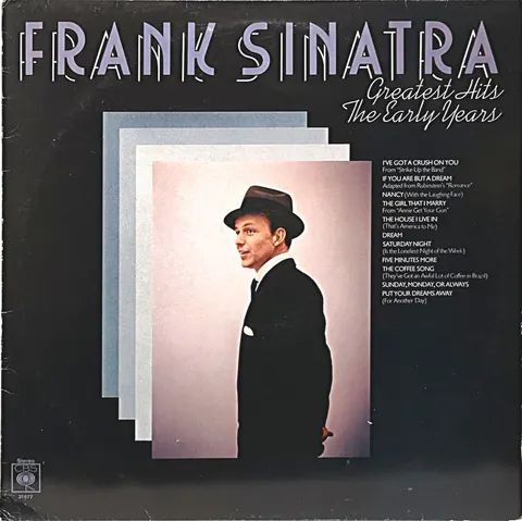 Frank Sinatra Greatest Hits - The Early Years LP CBS31677 Good-