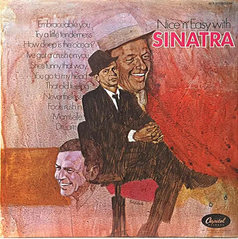 Frank Sinatra Nice 'N' Easy LP MFP5258 VG