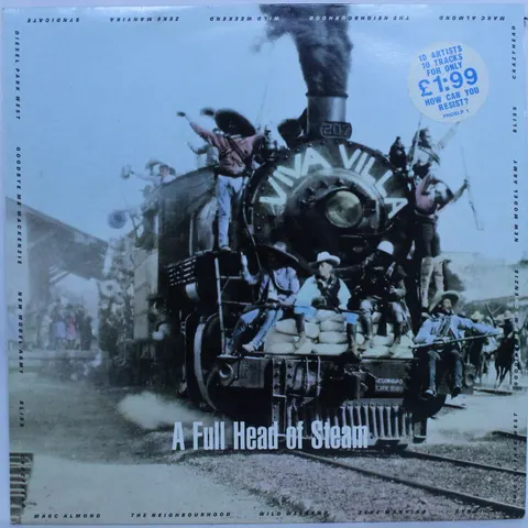 Various A Full Head Of Steam LP FHOSLP1 VG