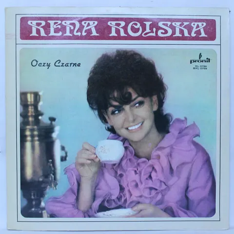 Rena Rolska Oczy Czarne LP SXL0739 Fair+