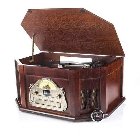 Gramofon Retro Elektryczny OUTLET