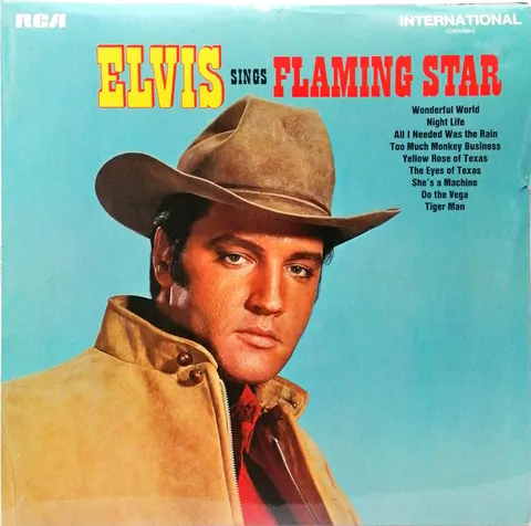 Elvis Presley Sings Flaming Star LP INTS1012 G