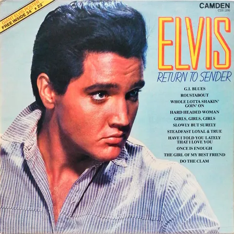 Elvis Presley Return To Sender LP CDS1200 VG