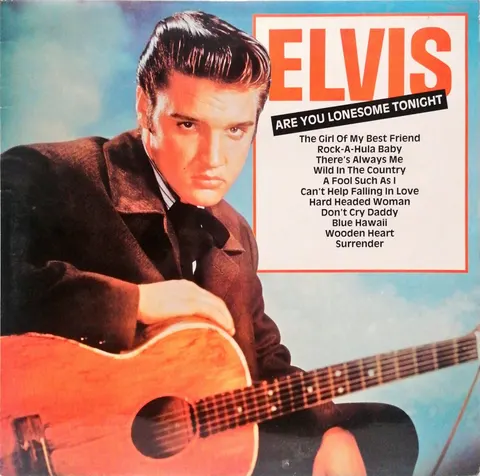 Elvis Presley Are You Lonesome Tonight LP CDS1207 VG+