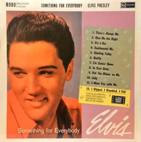 Elvis Presley Something For Everybody LP RD27224 VG-