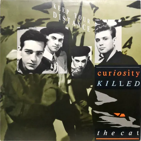 Curiosity Killed Cat Keep Your Distance LP CATLP1 VG
