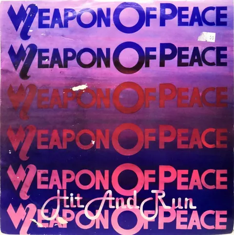 Weapon Of Peace Hit And Run Maxi Single Safels48 good