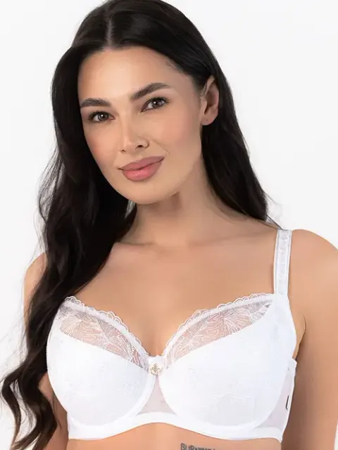 DALIA biustonosz Daria K24 semi soft biały