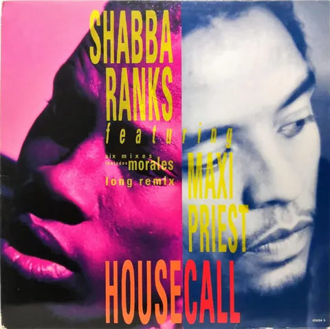 Shabba Ranks Maxi Priest Housecall LP 6592846 VG