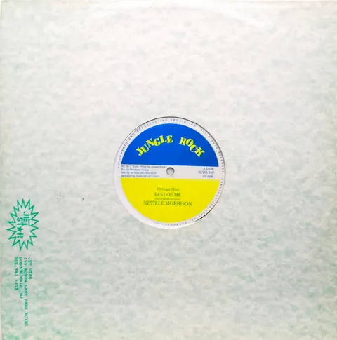 Neville Morrison Best Of Me Maxi Single SUMA009 good