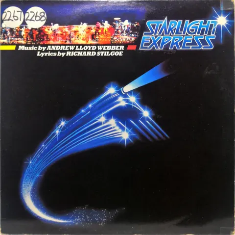 Andrew Lloyd Webber Starlight Express 2xLP LNER1 EX