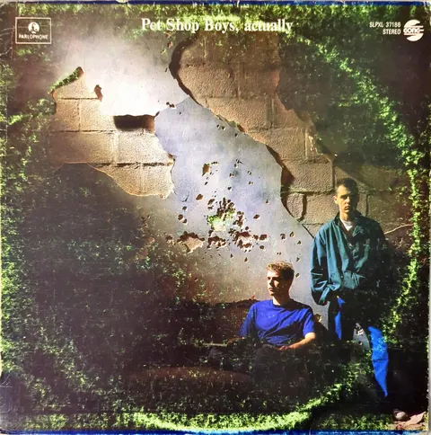 Pet Shop Boys Actually LP LP140 VG