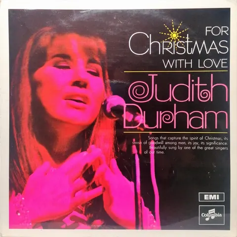 Judith Durham For Christmas With Love LP SCX6374 VG