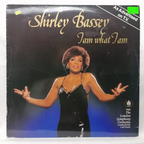 Shirley Bassey I Am What I Am LP TOWLP7 good