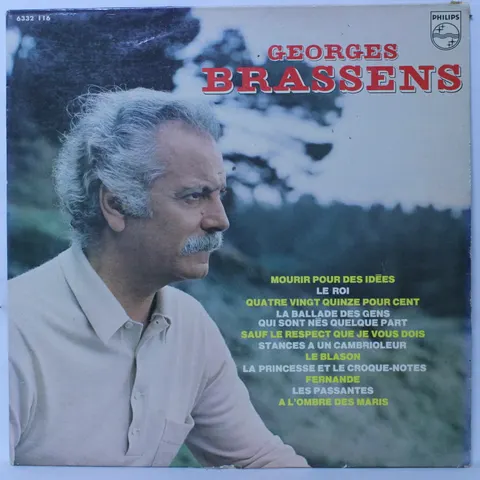 Georges Brassens Georges Brassens LP 6332116 good