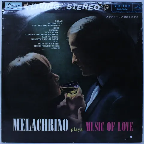 Melachrino Plays Music of Love LP SHP5034 Good