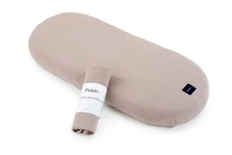 Prześcieradło do wózka PUUKI (Poofi) 40x80 kolor: czekolada