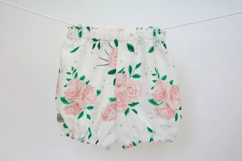Roses M(68-86) Bambusowe bloomersy niemowlęce