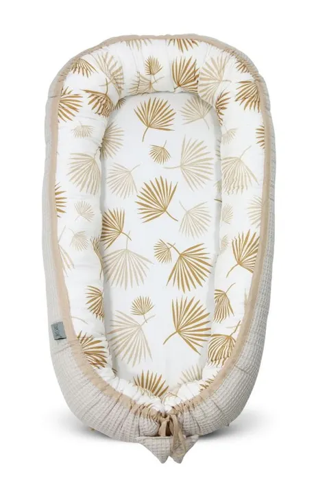 Boho bambusowy kokon do łózeczka